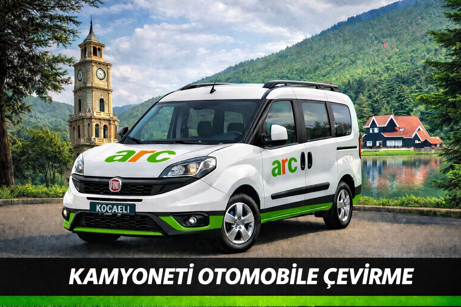 Kocaeli otomobile dönüşüm, ARC Mühendislik güvencesiyle — 17 Yıllık Tecrübe Düzce’de kamyoneti otomobile çevirme işlemi