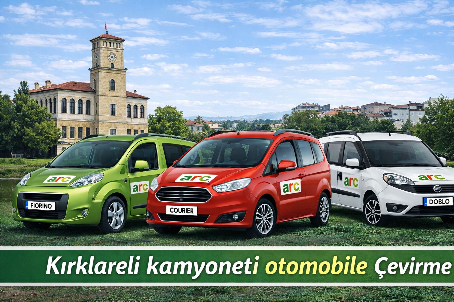 Kırklareli Kamyoneti Otomobile Çevirme – ARC Mühendislik Güvencesiyle Otomobile Dönüşüm
