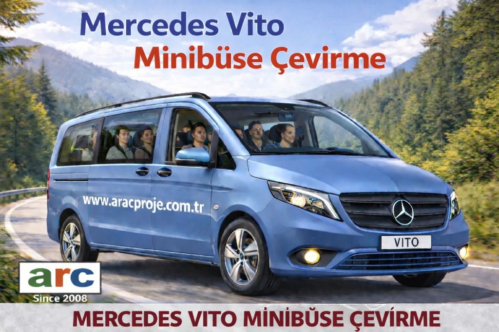 MERCEDES VİTO MİNİBÜSE ÇEVİRME